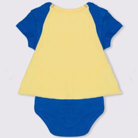 Body de Bebê Menino Silk com Capa Yoyo Baby Royal