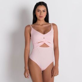 Body Sem Bojo Em Ribana Canelada Camila Moretti Rosa