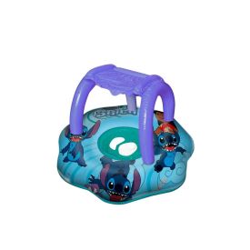 Boia Inflável Circular Com Fralda E Cobertura Stitch 56Cm