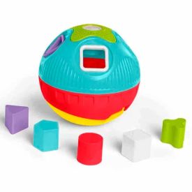 Bola Didática Colorida Fun Ball Com Som Tateti  - 872