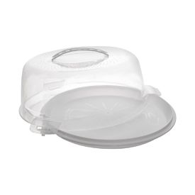 Boleira Com Tampa Lyor 28 Cm - Branco