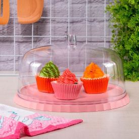 Boleira Para Festa 25Cm Martiplast - Quartz