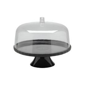 Boleira Para Festa Com Pé Ou 25Cm - Preto 