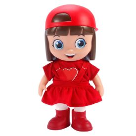 Boneca Aventureira Vermelha Gi Novabrink - 1241