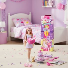 Boneca Barbie Party Unboxed Festa De Animais Mattel - Sortido