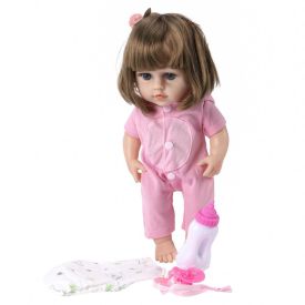 Boneca Bebê Reborn Roupinha Rosa Havan Toys - HBR0781