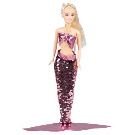 Boneca Helena Sereia Rosa Havan Toys - HBR0292