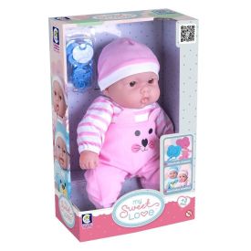Boneca My Sweet Love Menina Rosa Cotiplás - 2761