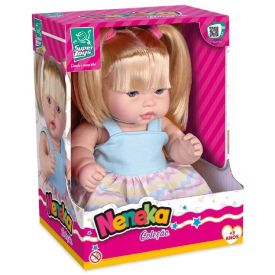 Boneca Neneca Com Cabelo Super Toys - 641