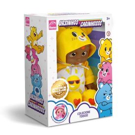 Boneco Kilty Kids Ursinhos Carinhosos Amarelo Roma Brinquedos - 5896