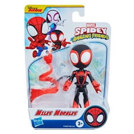 Figura Spidey Amazing Frieds Miles Morales Hasbro - F1936