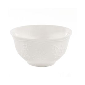 Bowl De Porcelana Butterfly Lyor 520Ml - Branco