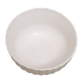 Bowl Redondo De Cerâmica Bella Branco Hauskraft -  450ML