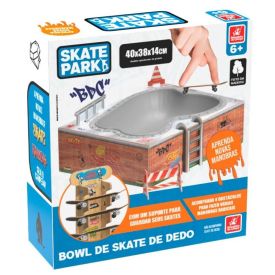 Bowl Skate De Dedo Brincadeira De Criança - 3850