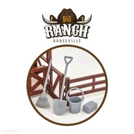 Brinquedo Fazenda Big Ranch Horseville Adijomar 35 Pçs - 262