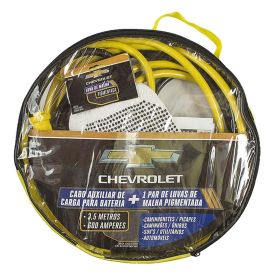 Cabo de Bateria 600A 3,5M + 1 Par de Luvas Chevrolet - GM9000