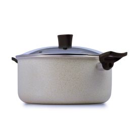 Caçarola Antiaderente Eko Multiflon 20Cm - Bege