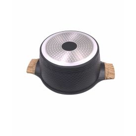 Caçarola De Indução Com Tampa Havan Casa 24 Cm - Granito