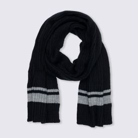 Cachecol Tamanho Único Masculino Tricot Marc Alain - PRETO U