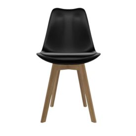 Cadeira 84 Cm Saarinen Havan Casa - Preto