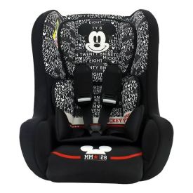 Caderinha Para Carro 0 A 25Kg Trio Mickey Typo - Preto
