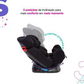 Cadeira Para Carro 0 A 36 Kg Progress Cosco - Preto