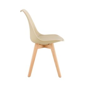 Cadeira Saarinen 54X47,5X81 Cm Conthey - Nude