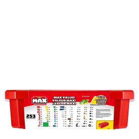 Caixa Conjunto De Blocos Construção 253 Peças Candide - 25001