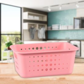 Caixa Média Organizadora 5 Litros Martiplast - Rosa