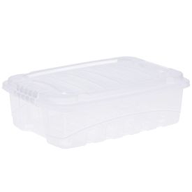 Caixa Organizadora 9,3 Litros Plasutil - Transparente