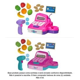 Caixa Registradora Com Luz E Som Usual Brinquedos - Sortido
