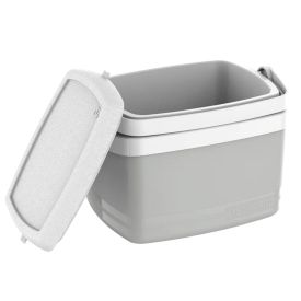 Caixa Térmica Tropical 5 Litros Soprano - Cinza Claro