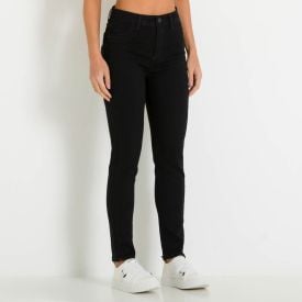 Calça Cigarrete Levanta Bumbum Basic Sawary Preto