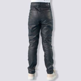 Calça Infantil Feminina PU 12 a 16 Anos Marmelada