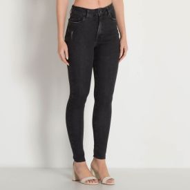 Calça Jeans Cigarrete Black Patrícia Foster