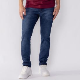 Calça Jeans Masculina Slim Premium Marc Alain Azul