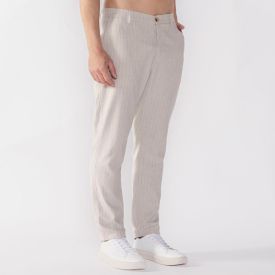 Calça Masculina Alfaiataria Risca De Giz Thing
