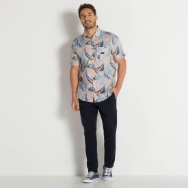 Calça Masculina Em Sarja Bolso Faca Marc Alain