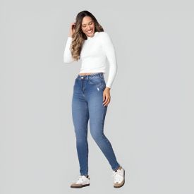 Calça Feminina Skinny Jeans Patricia Foster 