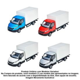 Caminhão Iveco Carroceria Baú Usual Plastic - Sortido