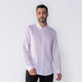 Camisa Social Masculina De Tricoline Marc Alain