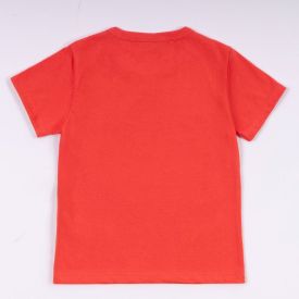 Camiseta Carros Infantil 1 a 3 Anos Disney Vermelho