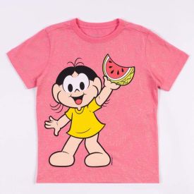 Camiseta Infantil Magali 4 a 10 Anos Turma da Mônica