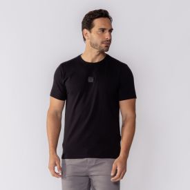 Camiseta Masculina Premium De Algodão Peruano Thing Preto