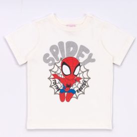 Camiseta Spidey Infantil 1 a 3 Anos Marvel