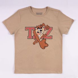 Camiseta Taz Mania Juvenil 12 a 16 Anos Looney Tunes