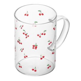 Caneca De Vidro Lyor 280Ml - Cereja