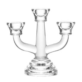 Candelabro Para 3 Velas Allure Wolff - Vidro