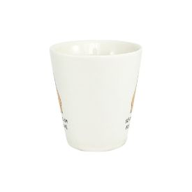 Caneca Cônica Decorada Lv Porcelanas 290Ml  - UM POUCO DE CAFE
