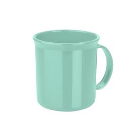 Caneca De Plástico Escolar Ou 350Ml - Verde Menta